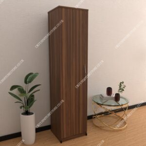 Walnut 1 Door Wardrobe