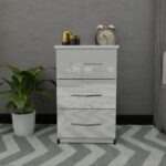 Silver 3 Chest Drawers