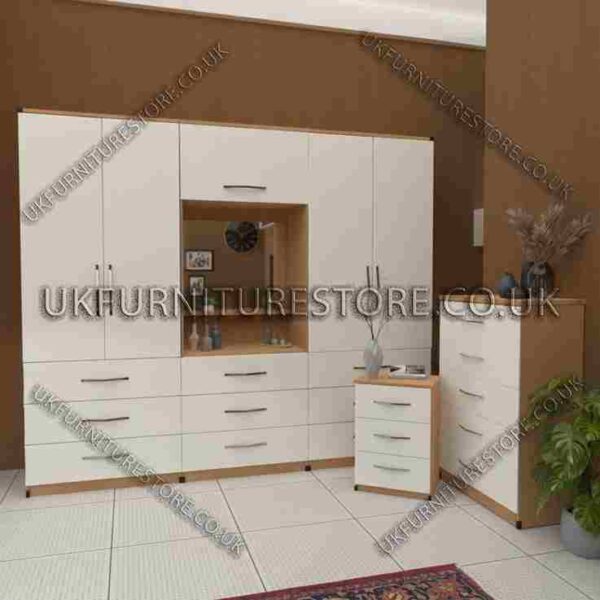 Wardrobe, Vanity, Drawers, Chest"