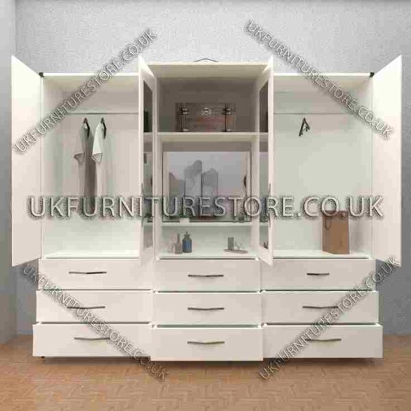 Wardrobe, Vanity, Drawers, Chest"