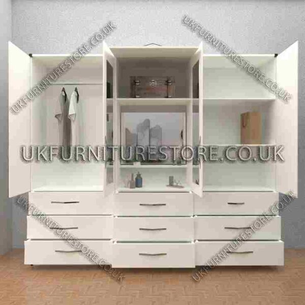 Wardrobe, Vanity, Drawers, Chest"